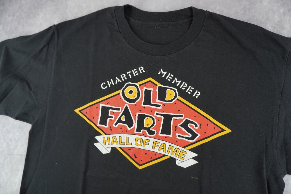 Vintage “Old Farts Hall of Fame” Charter Member Graphic Tee